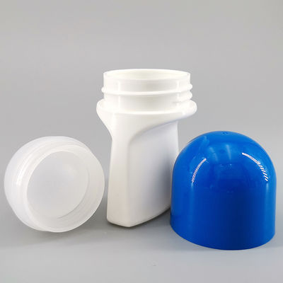 White Blue 35.56mm 1.69oz Roll On Bottles