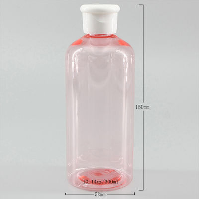 Pink Round 58*126mm 10.14oz Bulk Plastic Bottles