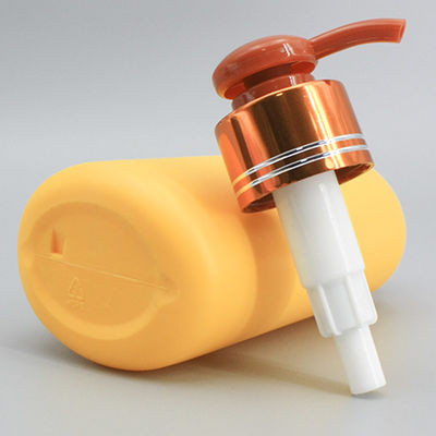 Yellow 28mm Square 8.45oz HDPE Pump Bottle