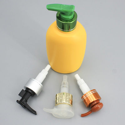 Yellow 28mm Square 8.45oz HDPE Pump Bottle