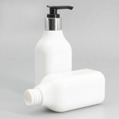 Square 200ml Plastic Cosmetic Packaging Bottle For Shampoo