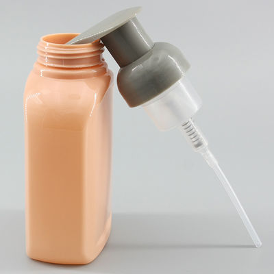 PET Colorful 300ml Flat Foam Pump Bottle For Personal Care