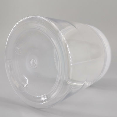 400ml Transparent PET Plastic Jar With PP Lid Clear Mouth Bottles Food Storage Cosmetic Skincare Packaging