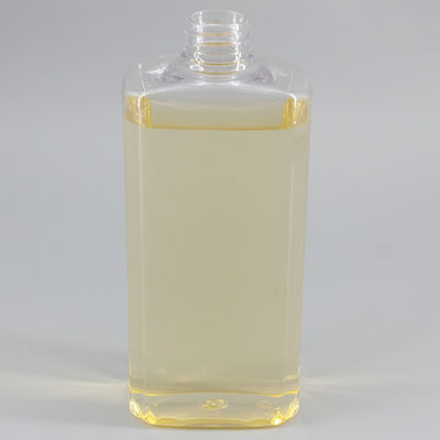 500/550ml PET Clear Square Shampoo Shower Gel Bottle Home Use Large Volume Transparent Toiletries Flat Plastic Bottle