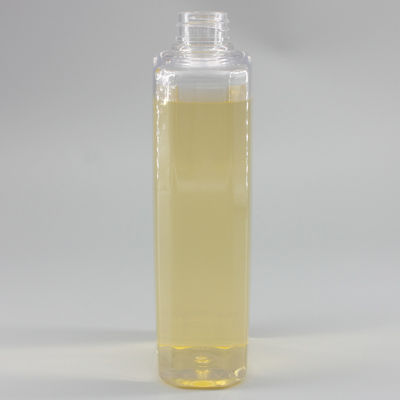 500/550ml PET Clear Square Shampoo Shower Gel Bottle Home Use Large Volume Transparent Toiletries Flat Plastic Bottle