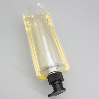 1000ml Pet Large Volume Plastic Bottle 1L Round Shampoo Shower Gel Bottle Customized Plastic Product Guangzhou Supplier