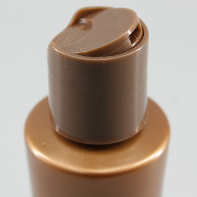4.06oz120ml Brown PET Cosmetic Bottle With Chiaki Cover Plastic Bottle Lotion Toner Make-Up Water Bottle