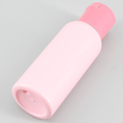 1.7oz50ml Pink PET Cosmetic Bottle Small-Size Liquid Container Skincare Bottle Flip Top Cap Sprayer Pump Plastic Bottle