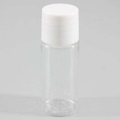 0.4oz/12ml Small Capacity Clear PET Plastic Bottle With White Screw Cap, Travel Set Bottle Perfume Liquid Spray Bottle