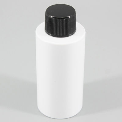 2.02oz60ml Mini White PET Flat Shoulder Liquid Lotion Cream Bottle With Screw Cap Sprayer Travel Portable Plastic Bottle