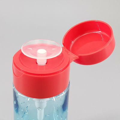 120ml Transparent Blue Emollient Water Makeup Remover Toner Press Pump Cosmetic  Bottle