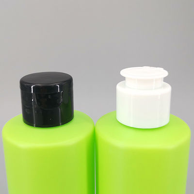 250ml HDPE Cylinder Flip Top Cap Body Cream Dispenser Bottle