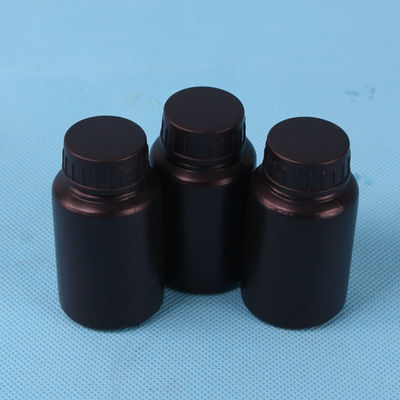 HDPE Spiral Cap Reagent Nail Polish Plastic Packaging Bottle 30ml