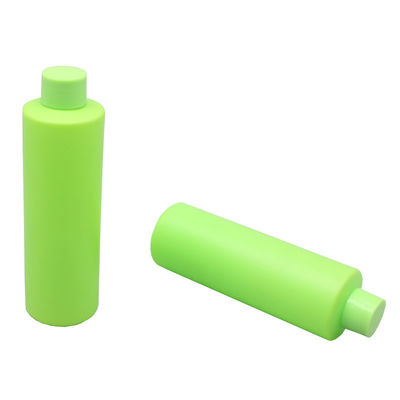 250ml HDPE Cylinder Shampoo Cosmetic Bottle With Screw Cap