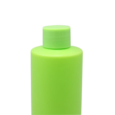 250ml HDPE Cylinder Shampoo Cosmetic Bottle With Screw Cap