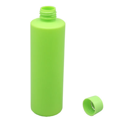 250ml HDPE Cylinder Shampoo Cosmetic Bottle With Screw Cap