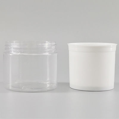 Plastic Double Layer Wide Mouth Cosmetic Packaging Jar 100/120ml