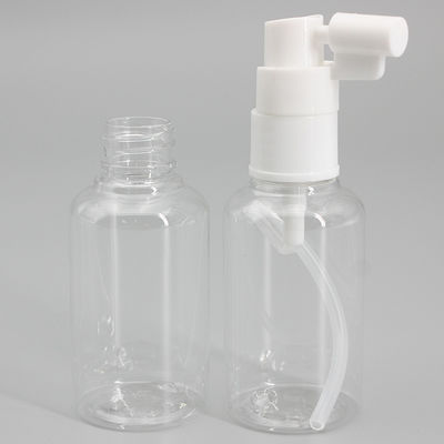 Clear Round Travel Set  2oz Lotion Spray Plastic Bottle