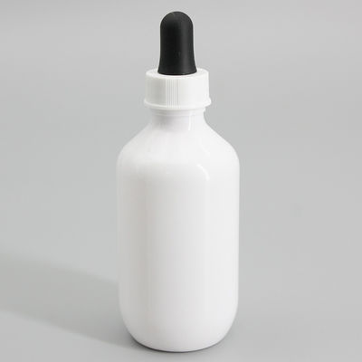Plastic 100ml Clear Frosted Liquid Essential Oil Dropper Bottle