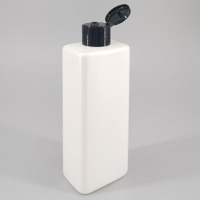 White 8.45oz 250ml PET Square Shampoo Pump Bottles