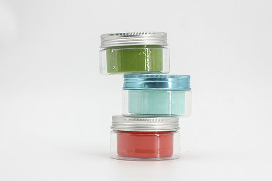 Plastic Double Wall Layers 60ml Face Sleeping Hair Cream Jar