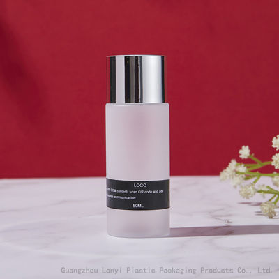 Translucent Cosmetic 50ml 1.69oz PET Plastic Bottle