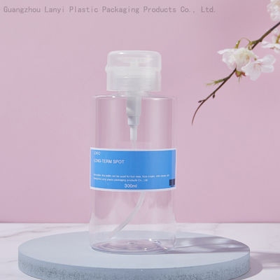 Transparent Cylinder 250ml 500ml PET Plastic Bottle