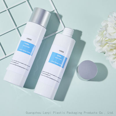 Face Skin Care Toner 200ml Plastic Cosmetic Bottles Screw Cap