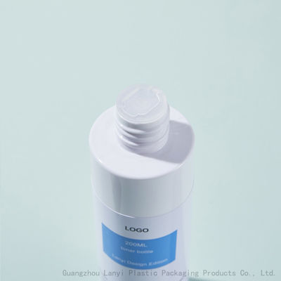 Face Skin Care Toner 200ml Plastic Cosmetic Bottles Screw Cap