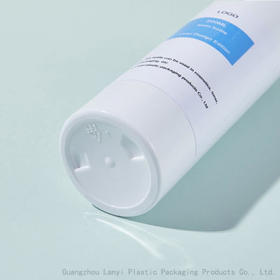 White Cylinder 8.45oz 250ml Plastic Lotion Spray Bottle