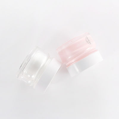 Screw Cap 1.69oz 50g Cosmetic Cream Jars Acrylic Plastic Bottle